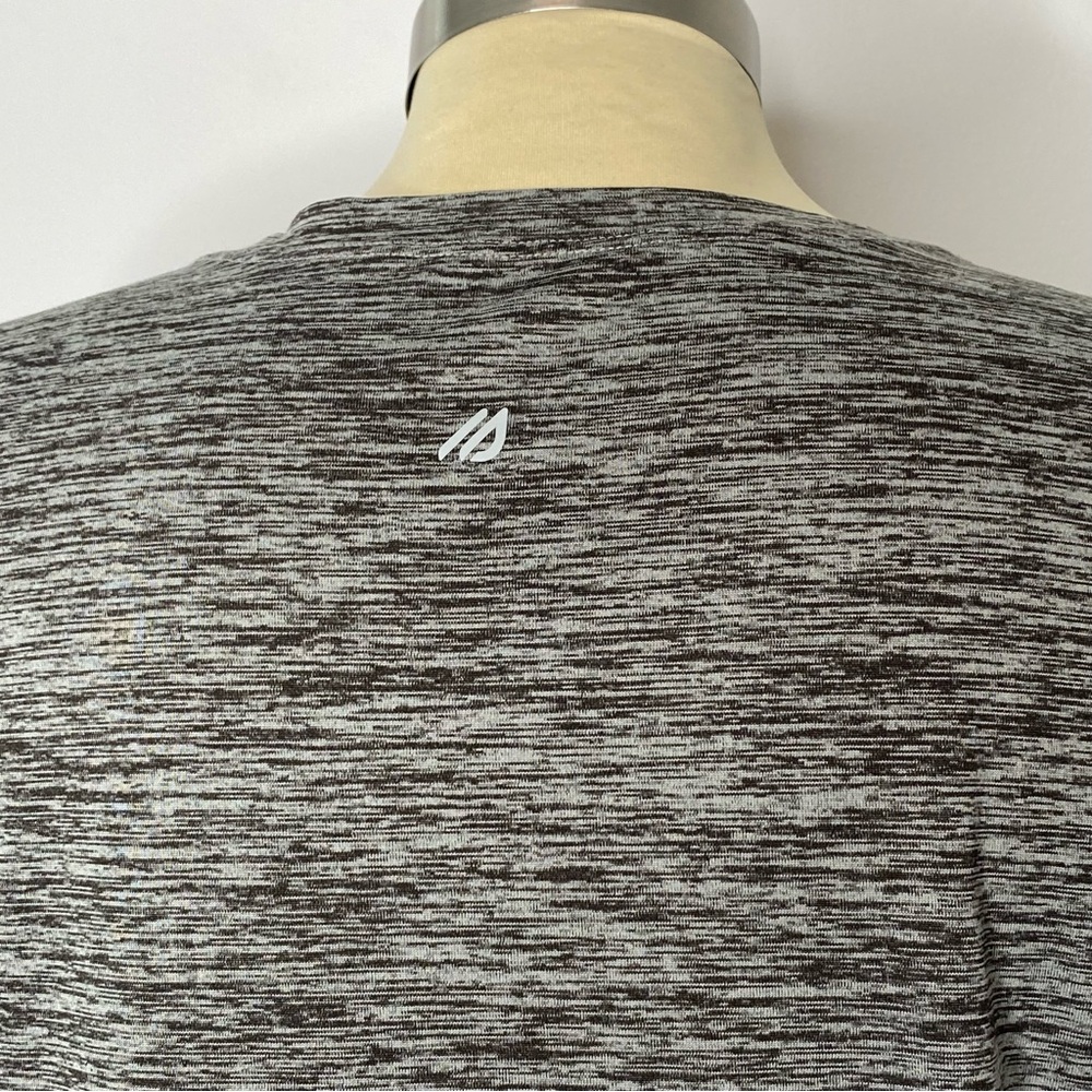 Eddie Bauer Grey Marl Short Sleeve Top - Picture 6 of 8